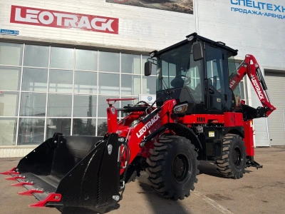 Экскаватор-погрузчик LEOTRACK BL35 (шарнирно-сочлененная рама, полный привод 4WD, 1600 кг). Изображение №14