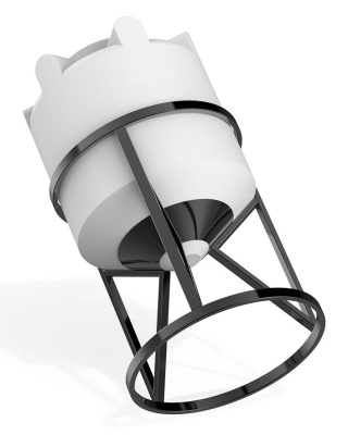 Конусная емкость c обрешеткой К 200 литров . Изображение №5