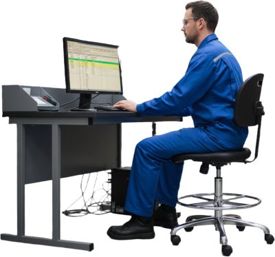 Антистатический стул GRESSON СПА-2 ESD (1 МОм, термостойкий полиуретан, нагрузка 120 кг). Изображение №1