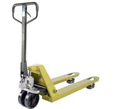 Тележка гидравлическая 2500 кг 1150 мм резиновые колеса TOR AC (серия J). Изображение №1