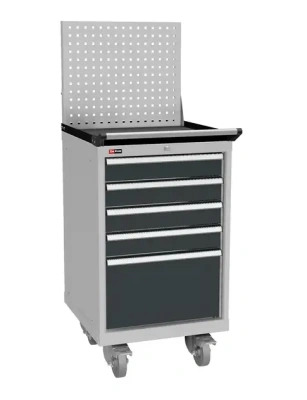 Инструментальная передвижная тумба с 5 ящиками Диком ВС-015-02 с экраном. Изображение №1
