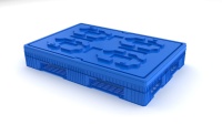 Фото разборный контейнер polybox усиленный трубами на сайте www.kiit.ru в интернет-каталоге КИИТ ☎ +7(800) 707-07-45 Изображение №6
