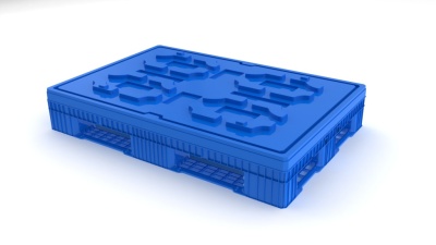 Разборный контейнер Polybox усиленный трубами. Изображение №6