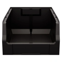 Фото лоток iplast 12.412 300х225х150 мм, черный на сайте www.kiit.ru в интернет-каталоге КИИТ ☎ +7(800) 707-07-45