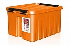 Оранжевый ящик Rox Box 3,5 литра с крышкой и клипсами 