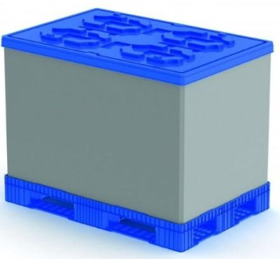 Разборный контейнер Polybox усиленный трубами. Изображение №1