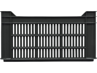 Ящик перфорированный 500×300×264, арт.: 112, объём 39.6, чёрный. Изображение №6