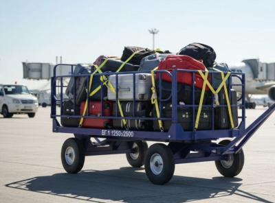 Большегрузная тележка БГ 1 1250х2500 (г/п 1500 кг). Изображение №4