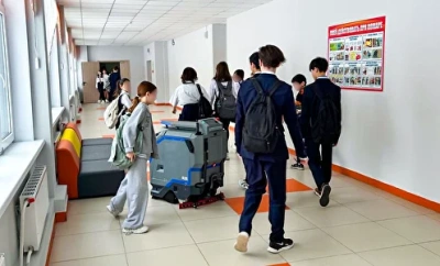 Российский робот-уборщик R2B MARK 2 SE (100 Ач, 860х610х980 мм, LiFePO4). Изображение №24