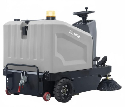 Подметальная машина XGroup SD1000 с местом оператора (1000 мм, 5500 м²/ч, LiFePO4 48В). Изображение №5