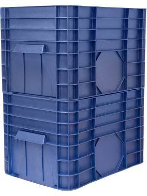 Ящик 710х500х455 синий. Изображение №2