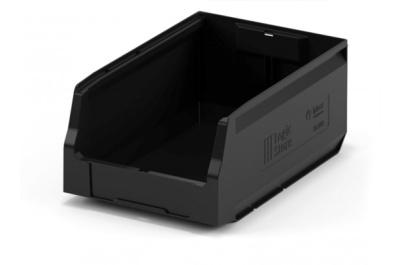 Ящик Iplast 12.403.1 350х225х150 мм, черный. Изображение №1