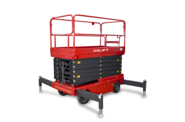 Фото ножничный подъемник qz-050-140 oxlift 500 кг 14 м на сайте www.kiit.ru в интернет-каталоге КИИТ ☎ +7(800) 707-07-45