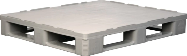 Фото пластиковый поддон на 5-и полозьях ir 1210-5r-g 1200х1000х160 мм сплошной гигиенический, серый на сайте www.kiit.ru в интернет-каталоге КИИТ ☎ +7(800) 707-07-45