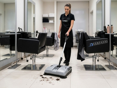 Аккумуляторная подметальная машина LAVOR Professional BSW 375 ET (375 мм, 1000 м²/ч, АКБ 10,8 В, бак 2 л). Изображение №3