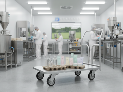 Тележка платформенная из нержавеющей стали RUSKLAD ТП НЖ 5 700х1200 . Изображение №6