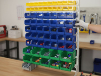 Фото стойка для метизов с ящиками 65 шт. стелла-техник с1-02-05-02 на сайте www.kiit.ru в интернет-каталоге КИИТ ☎ +7(800) 707-07-45 Изображение №4