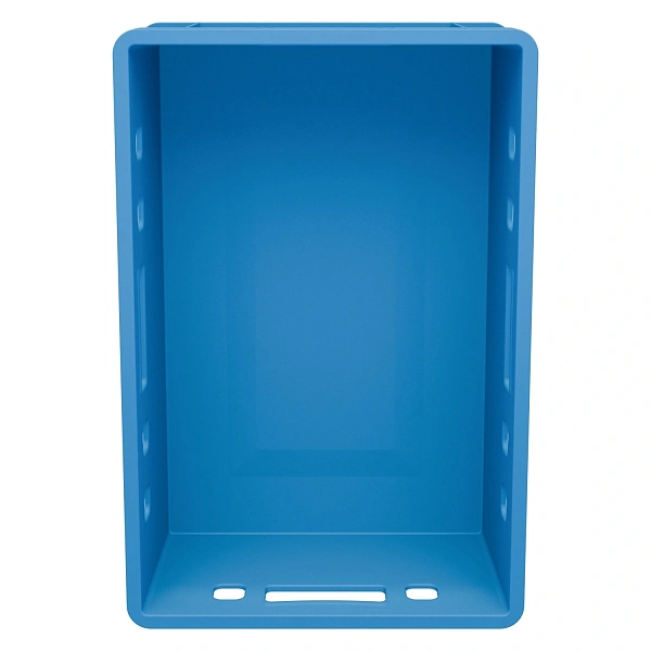 Фото пластиковый ящик для мяса e2 fk-6420 600х400х200 мм iplast голубой эко на сайте www.kiit.ru в интернет-каталоге КИИТ ☎ +7(800) 707-07-45 Изображение №5