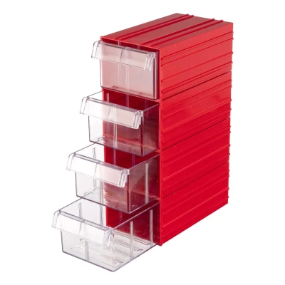Выдвижной ящик Стелла-техник С-2 (красный/прозрачный). Изображение №10