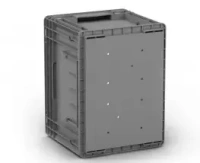 Фото  универсальный пластиковый ящик iplast размерами 297х198х147,5 мм на сайте www.kiit.ru в интернет-каталоге КИИТ ☎ +7(800) 707-07-45 Изображение №2