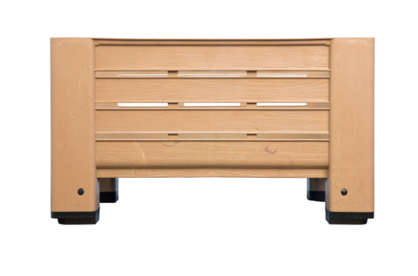 Фото пластиковый контейнер wood effect 800х600х410 мм на сайте www.kiit.ru в интернет-каталоге КИИТ ☎ +7(800) 707-07-45