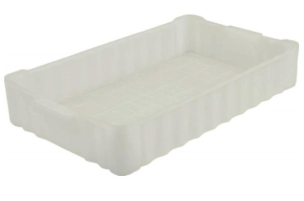 Фото ящик п/э рыбный 788х470х138 белый на сайте www.kiit.ru в интернет-каталоге КИИТ ☎ +7(800) 707-07-45