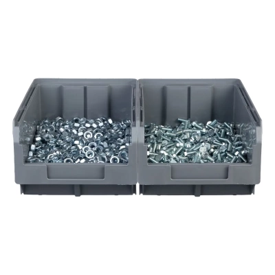 Пластиковый ящик Стелла-техник V-3-серый. Изображение №1