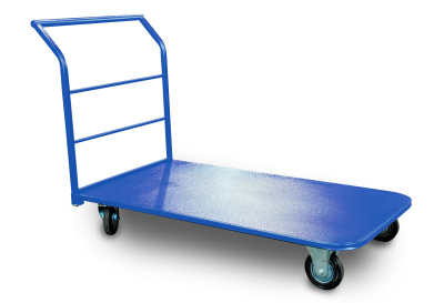 Платформенная тележка TOR ТП-4 (750х1400) г/п 555 кг (200 мм). Изображение №1