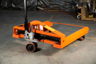 Гидравлическая тележка TOR ZT 2.5T - 1150*1150 для рулонов. Изображение №9