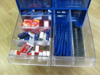 Фото короб стелла-техник с-2 (синий/прозрачный) на сайте www.kiit.ru в интернет-каталоге КИИТ ☎ +7(800) 707-07-45 Изображение №5