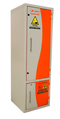 Комбинированный шкаф Сфера Комбо ЛВЖ–2–1750х550х560 (2 секции, для ЛВЖ и химреактивов). Изображение №6