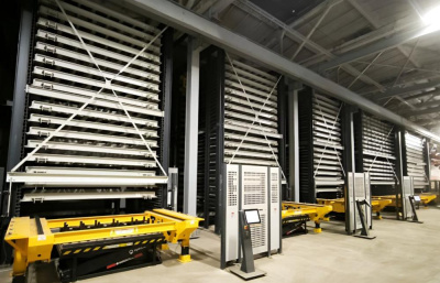 Автоматические стеллажи для листового металла | Производство Россия, для склада и производства. Изображение №3