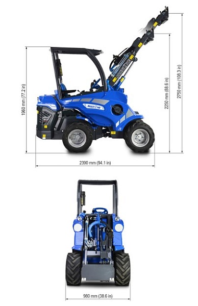 Фото мини погрузчик multione 4.2 k на сайте www.kiit.ru в интернет-каталоге КИИТ ☎ +7(800) 707-07-45 Изображение №4