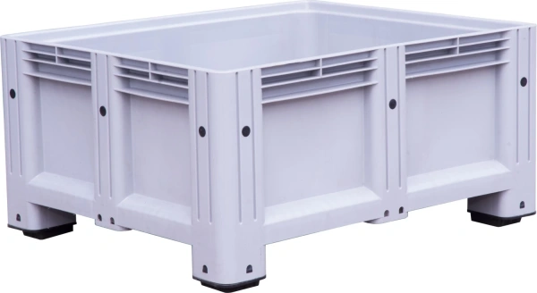 Фото контейнер big box d-box 1210 s (580) 1200x1000x580 мм сплошной на ножках серый на сайте www.kiit.ru в интернет-каталоге КИИТ ☎ +7(800) 707-07-45