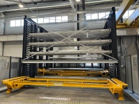 Фото автоматизированный склад для профильного металлопроката и труб до 10 метров на сайте www.kiit.ru в интернет-каталоге КИИТ ☎ +7(800) 707-07-45 Изображение №5