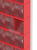 Фото стойка с ячейками 45 шт. стелла-техник 403-00-00-09 (605х330х1500) на сайте www.kiit.ru в интернет-каталоге КИИТ ☎ +7(800) 707-07-45 Изображение №2