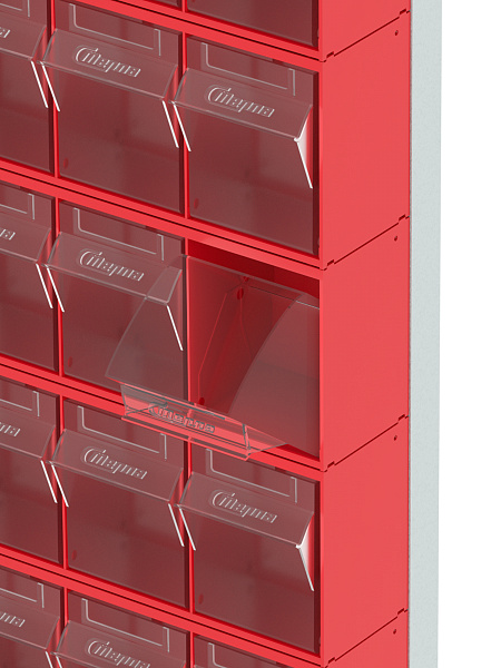 Фото стойка с ячейками 45 шт. стелла-техник 403-00-00-09 (605х330х1500) на сайте www.kiit.ru в интернет-каталоге КИИТ ☎ +7(800) 707-07-45 Изображение №2