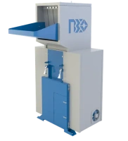 Роторная дробилка PZO-600 DKU для измельчения макулатуры, фанеры, резины, щепы, угля, соломы, ТБО, пластиковых отходов на производстве, складе или в магазине