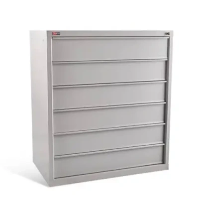 Шкаф картотечный ДиКом КД-536 | Широкий, 6 ящиков, формат А5/А6, нагрузка 50 кг на ящик. Изображение №3