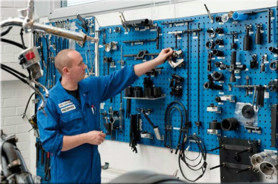 Панель перфорированная настенная 949х1444 мм. Изображение №1