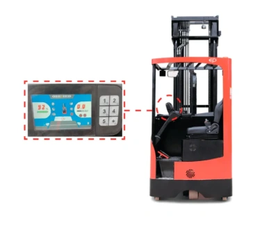 Ричтрак EP CQD20RVF2 (2000 кг, высота подъема 12 м, свинцово-кислотный АКБ 48/750, сидячее место). Изображение №9