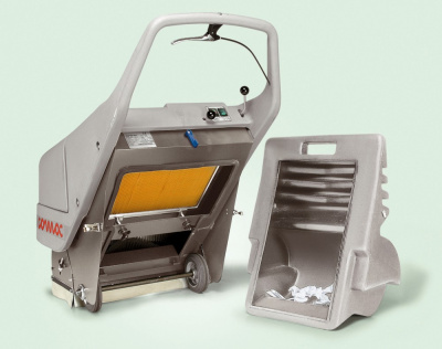 Ручная бензиновая подметальная машина COMAC CS 50HT (2600 м²/ч, 650 мм, 40 л). Изображение №10