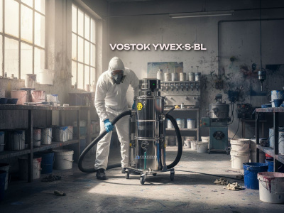 Взрывозащищенный промышленный пылесос VOSTOK PYWEX-S-BL. Изображение №6