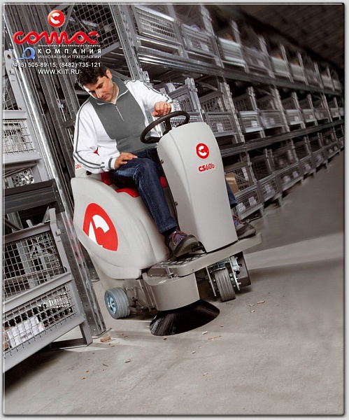 Фото подметальная машина с сиденьем comac cs 60 b ii на сайте www.kiit.ru в интернет-каталоге КИИТ ☎ +7(800) 707-07-45 Изображение №5