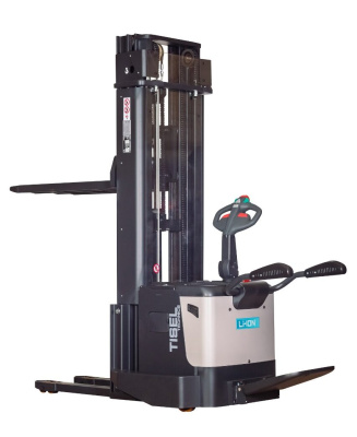 Электроштабелер с платформой TISEL ES20 DX360 EPS LI-ION. Изображение №3