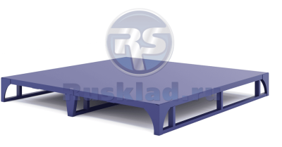 Поддон металлический RUSKLAD ПМ Фин (1000х1200). Изображение №1