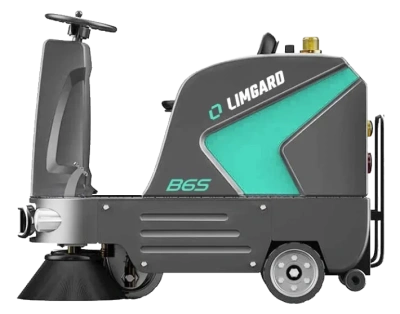 Самоходная подметальная машина с сиденьем оператора LIMGARD B6S (8600 м²/ч, 1450 мм, 48В/85Ач). Изображение №3