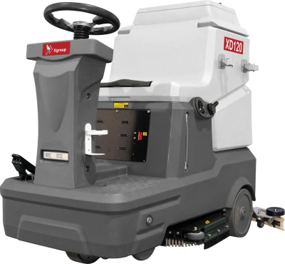 Аккумуляторная поломоечная машина Xgroup XD120 с местом для оператора. Изображение №8