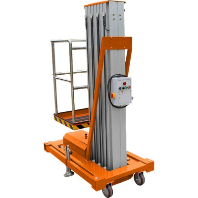 Телескопический подъемник GROST Single Mast 125-9 AC. Изображение №1