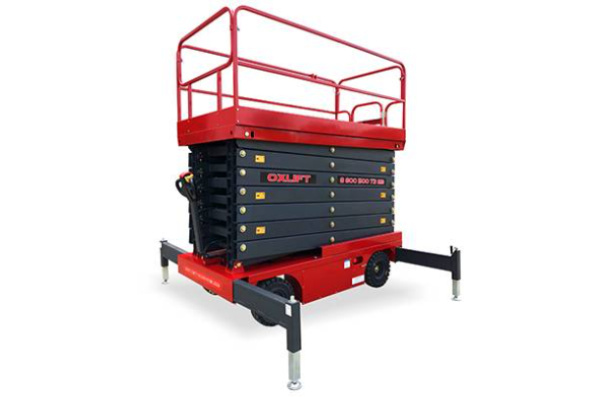 Фото ножничный подъемник qz-030-060 oxlift 300 кг 6 м на сайте www.kiit.ru в интернет-каталоге КИИТ ☎ +7(800) 707-07-45